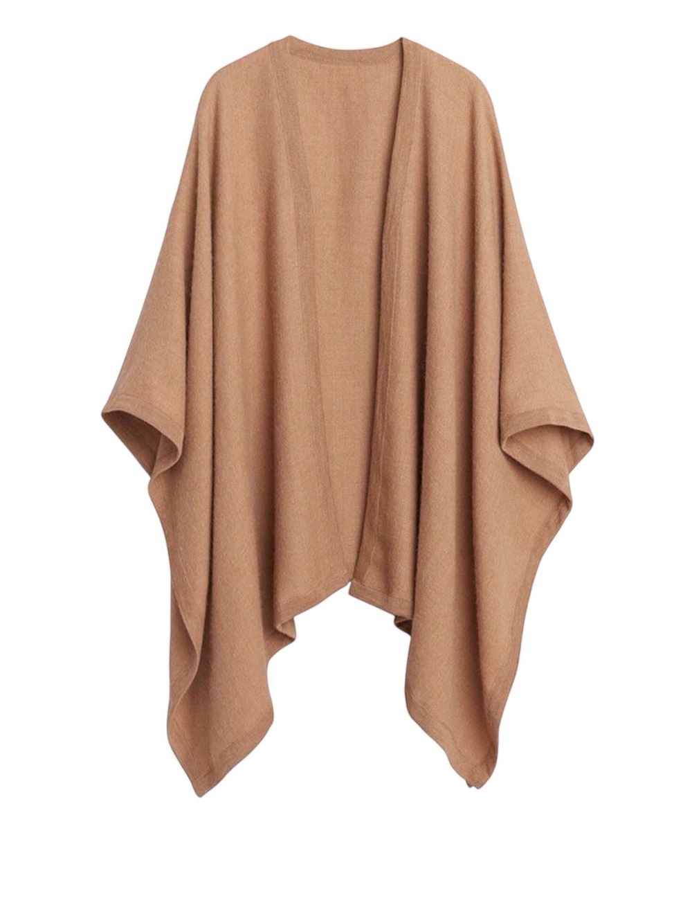 Cuyana 100% Baby Alpaca Pocho Cape Wrap Scarf, Size OS